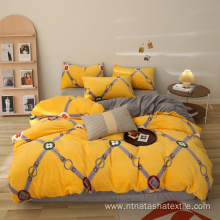 King size crystal velvet bedding sets comforter cover